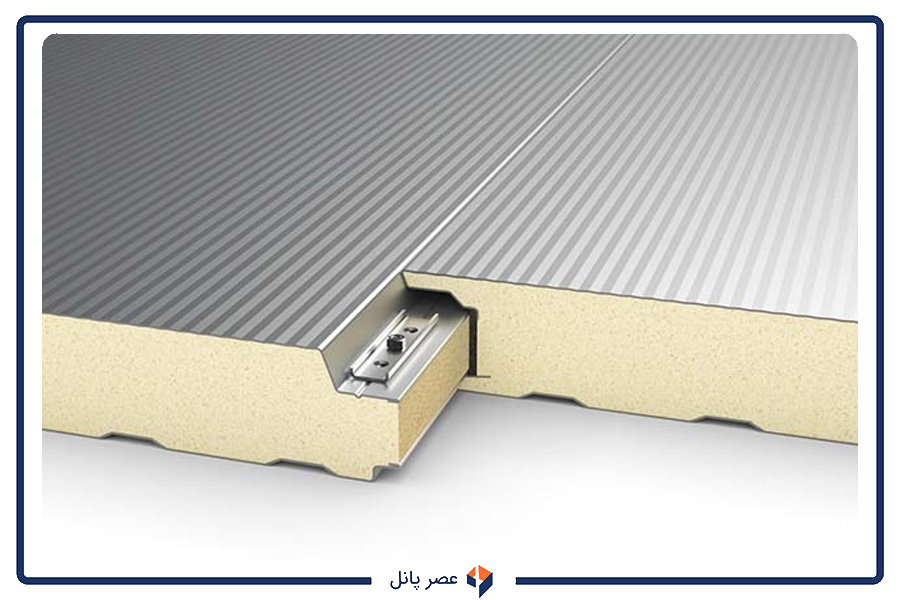 ساندویچ پانل دیواری پیچ مخفی