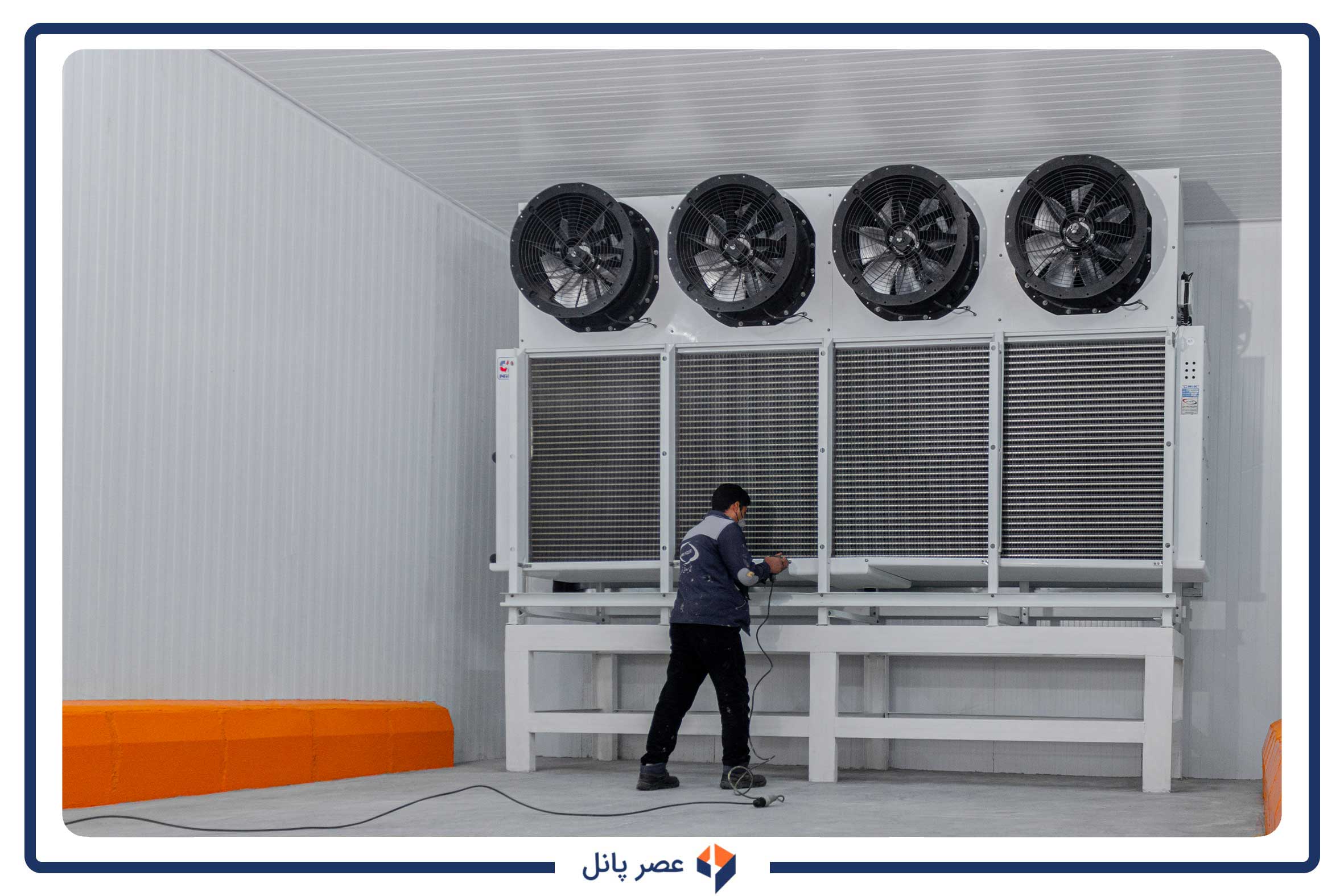 ساندویچ‌ پانل تونل انجماد